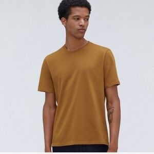 Everlane Men's Uniform Crew Tee Organic Cotton Size Large In Spice